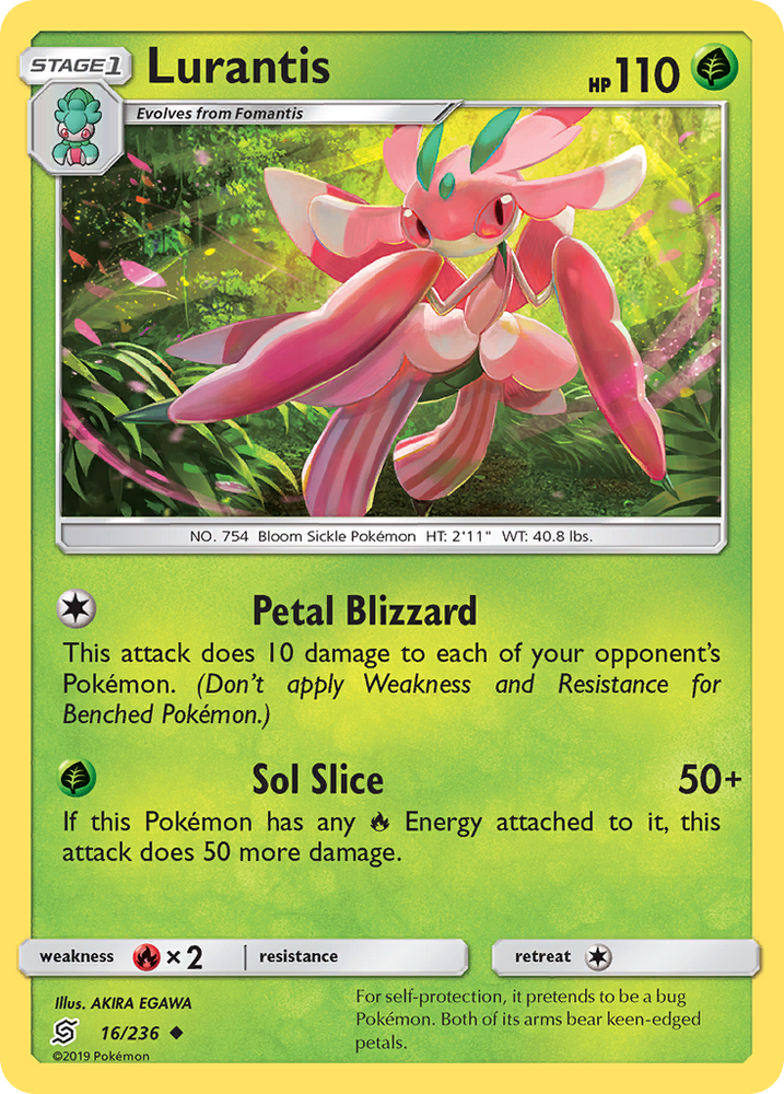 Lurantis (16/236) [Sun & Moon: Unified Minds] Pokémon