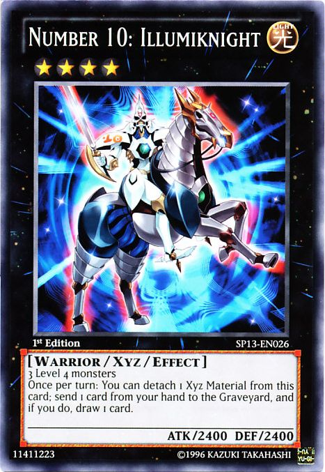 Number 10: Illumiknight [SP13-EN026] Common Yu-Gi-Oh!