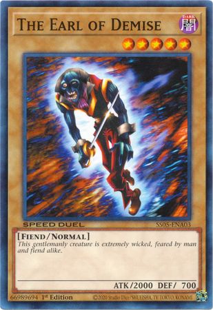 The Earl of Demise [SS05-ENA03] Common Yu-Gi-Oh!