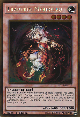Traptrix Myrmeleo [PGL2-EN037] Gold Rare Yu-Gi-Oh!