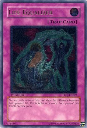Life Equalizer [EOJ-EN049] Ultimate Rare Yu-Gi-Oh!