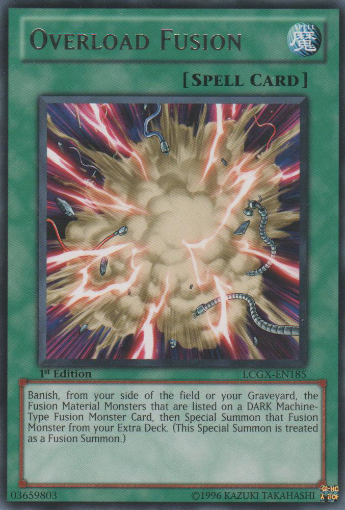 Overload Fusion [LCGX-EN185] Rare Yu-Gi-Oh!