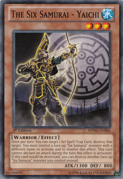 The Six Samurai - Yaichi [SDWA-EN006] Common Yu-Gi-Oh!