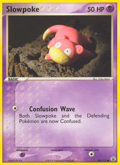Slowpoke (80/112) [EX: FireRed & LeafGreen] Pokémon