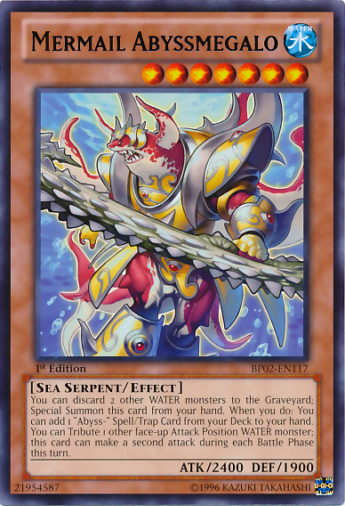 Mermail Abyssmegalo [BP02-EN117] Mosaic Rare Yu-Gi-Oh!