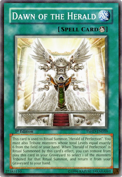 Dawn of the Herald [TSHD-EN059] Common Yu-Gi-Oh!