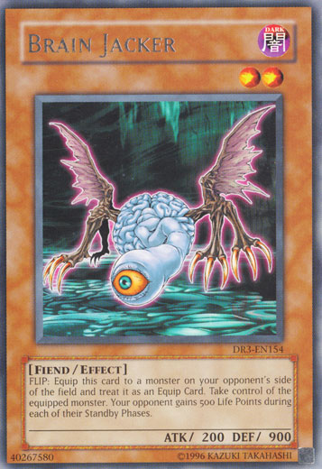 Brain Jacker [DR3-EN154] Rare Yu-Gi-Oh!