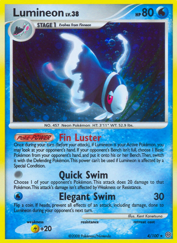 Lumineon (4/100) [Diamond & Pearl: Stormfront] Pokémon