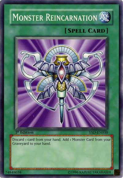 Monster Reincarnation [YSD-EN030] Common Yu-Gi-Oh!
