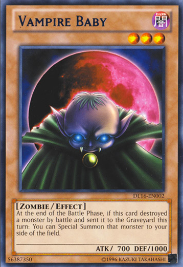 Vampire Baby (Blue) [DL16-EN002] Rare Yu-Gi-Oh!