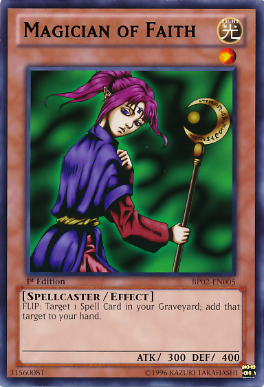 Magician of Faith [BP02-EN005] Mosaic Rare Yu-Gi-Oh!