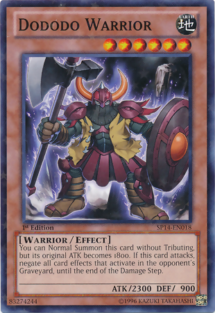 Dododo Warrior [SP14-EN018] Starfoil Rare Yu-Gi-Oh!