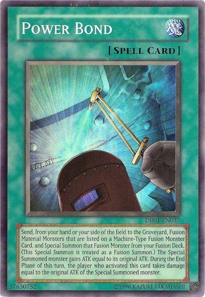 Power Bond [DR04-EN037] Super Rare Yu-Gi-Oh!