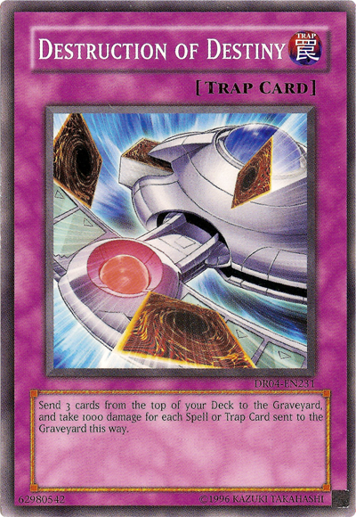 Destruction of Destiny [DR04-EN231] Common Yu-Gi-Oh!