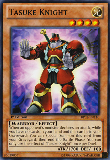 Tasuke Knight [BP02-EN110] Mosaic Rare Yu-Gi-Oh!
