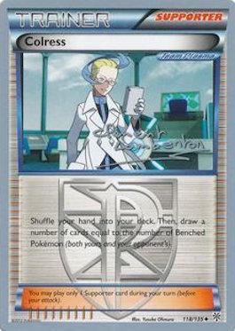 Colress (118/135) (Anguille Sous Roche - Clement Lamberton) [World Championships 2013] Pokémon