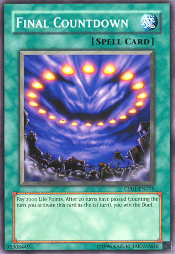 Final Countdown [CP01-EN016] Common Yu-Gi-Oh!