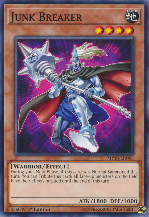 Junk Breaker [MP18-EN095] Common Yu-Gi-Oh!