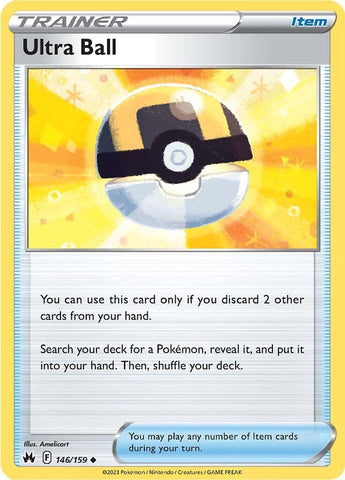 Ultra Ball (146/159) [Sword & Shield: Crown Zenith] - Pokemon Cards For Your TCG Needs!