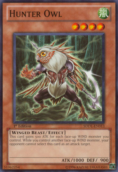 Hunter Owl [SDDL-EN013] Common Yu-Gi-Oh!