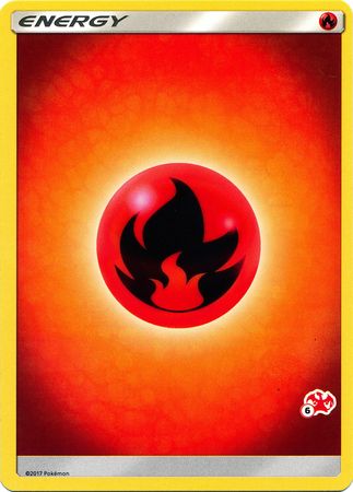 Fire Energy (Charizard Stamp #6) [Battle Academy 2020] Pokémon
