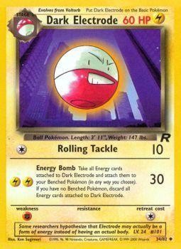Dark Electrode (34/82) [Team Rocket Unlimited] Pokémon