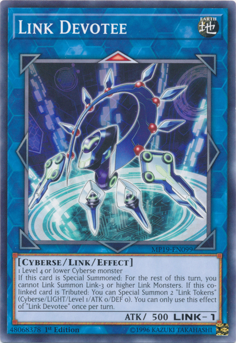 Link Devotee [MP19-EN099] Common Yu-Gi-Oh!