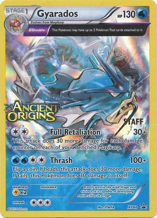 Gyarados (XY60) (Staff) [XY: Black Star Promos] Pokémon