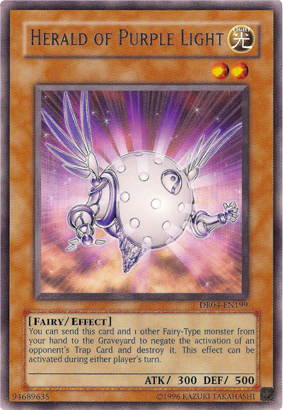 Herald of Purple Light [DR04-EN199] Rare Yu-Gi-Oh!