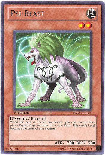 Psi-Beast [EXVC-EN085] Rare Yu-Gi-Oh!