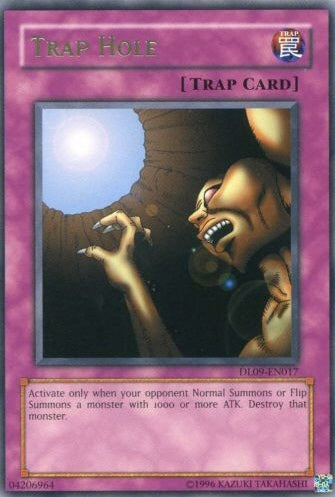 Trap Hole (Green) [DL09-EN017] Rare Yu-Gi-Oh!