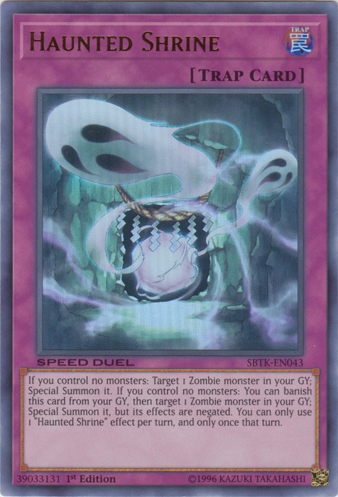 Haunted Shrine [SBTK-EN043] Ultra Rare Yu-Gi-Oh!