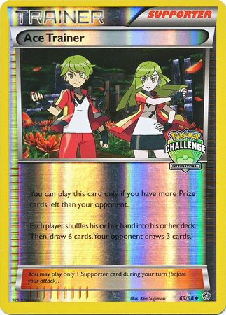 Ace Trainer (69/98) (International Challenge Promo) [XY: Ancient Origins] Pokémon