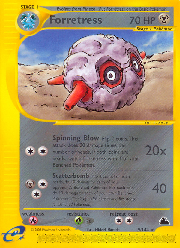 Forretress (9/144) [Skyridge] Pokémon