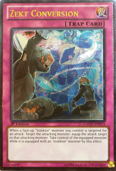 Zekt Conversion [GAOV-EN073] Ultimate Rare Yu-Gi-Oh!
