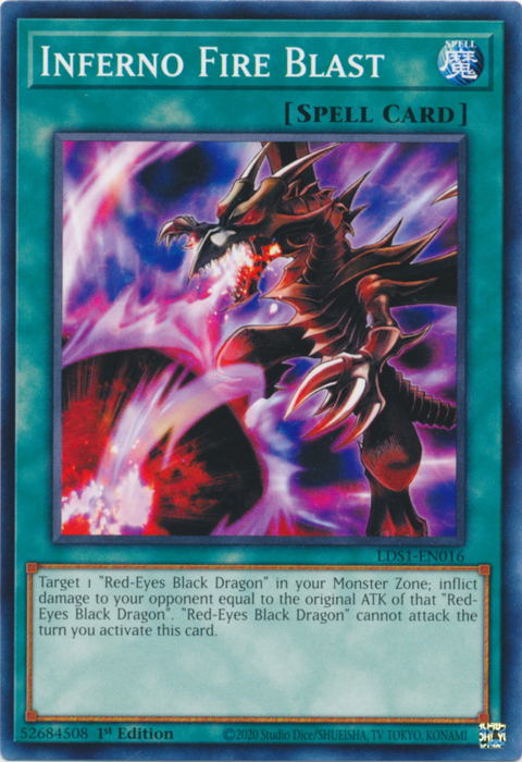 Inferno Fire Blast [LDS1-EN016] Common Yu-Gi-Oh!