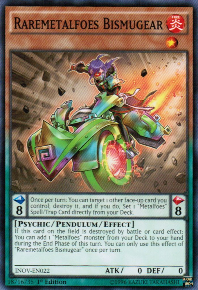 Raremetalfoes Bismugear [INOV-EN022] Common Yu-Gi-Oh!
