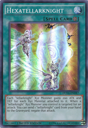 Hexatellarknight [DUEA-ENDE7] Super Rare Yu-Gi-Oh!