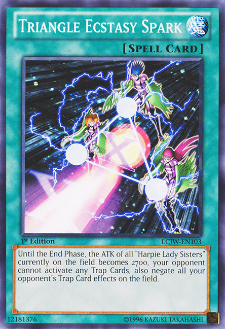 Triangle Ecstasy Spark [LCJW-EN103] Common Yu-Gi-Oh!