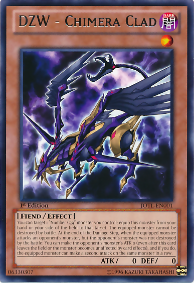 DZW - Chimera Clad [JOTL-EN001] Rare Yu-Gi-Oh!