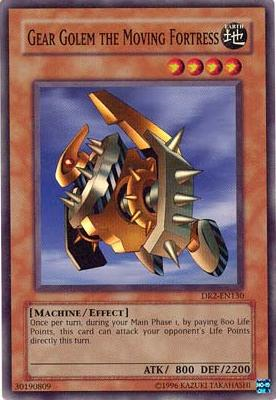 Gear Golem the Moving Fortress [DR2-EN130] Super Rare Yu-Gi-Oh!