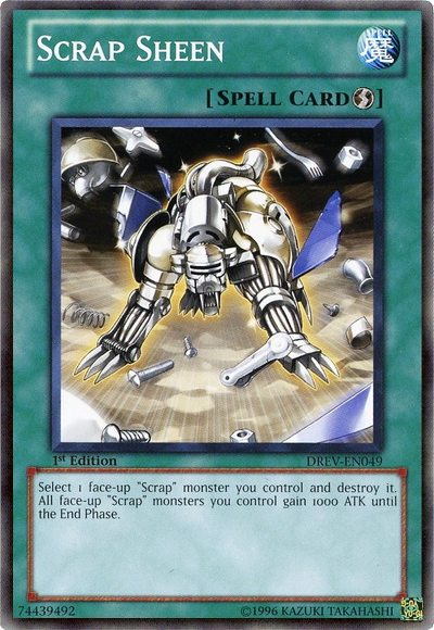 Scrap Sheen [DREV-EN049] Common Yu-Gi-Oh!