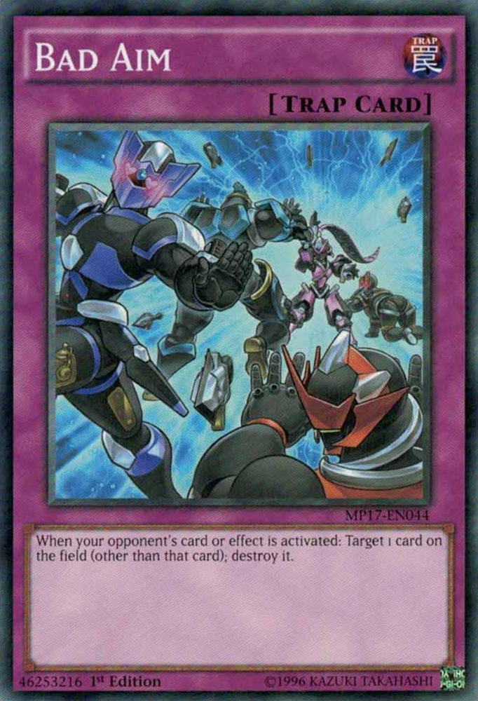 Bad Aim [MP17-EN044] Common Yu-Gi-Oh!
