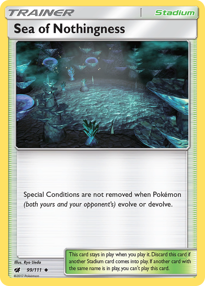 Sea of Nothingness (99/111) [Sun & Moon: Crimson Invasion] Pokémon