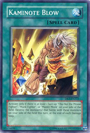 Kaminote Blow [DR3-EN222] Common Yu-Gi-Oh!