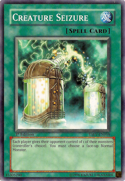 Creature Seizure [TAEV-EN058] Common Yu-Gi-Oh!