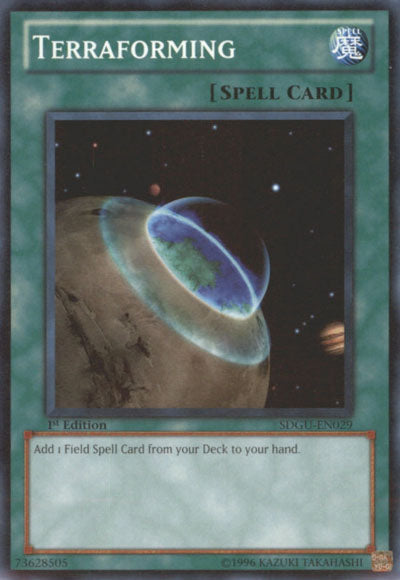 Terraforming [SDGU-EN029] Common Yu-Gi-Oh!