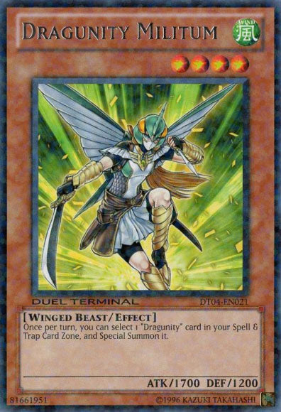 Dragunity Militum [DT04-EN021] Rare Yu-Gi-Oh!
