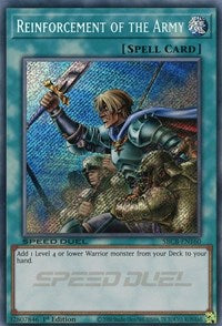 Reinforcement of the Army (Secret) [SBCB-EN160] Secret Rare Yu-Gi-Oh!