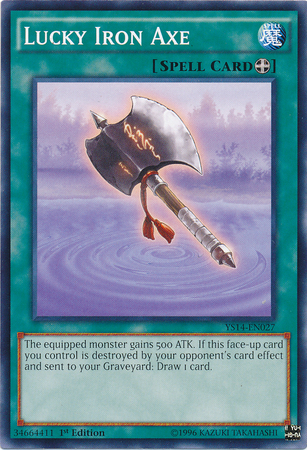 Lucky Iron Axe [YS14-EN027] Common Yu-Gi-Oh!